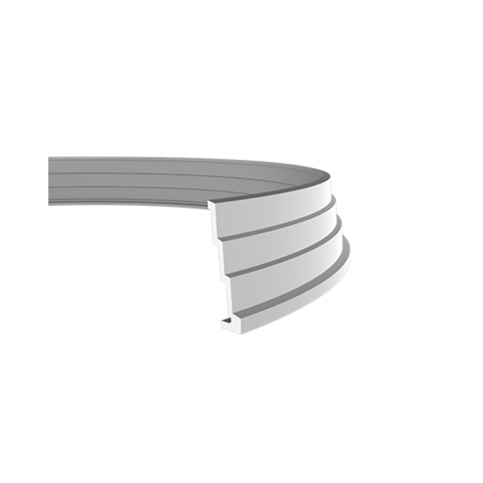 Карниз потолочный для штор встроенный