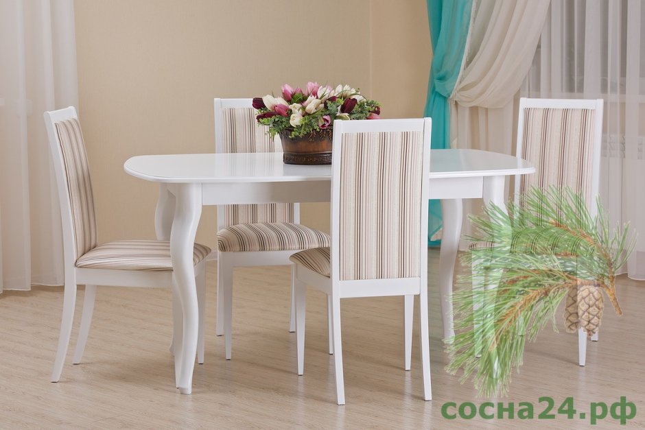Столы White Wood пластик 1200/700