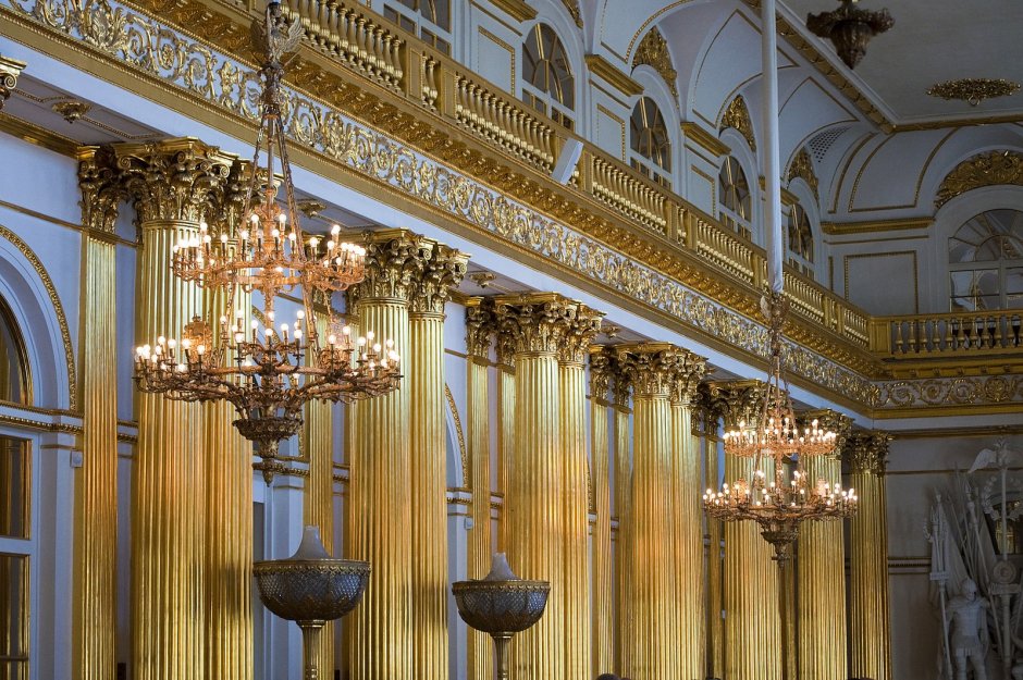 Эрмитаж Санкт-Петербург Золотая комната
