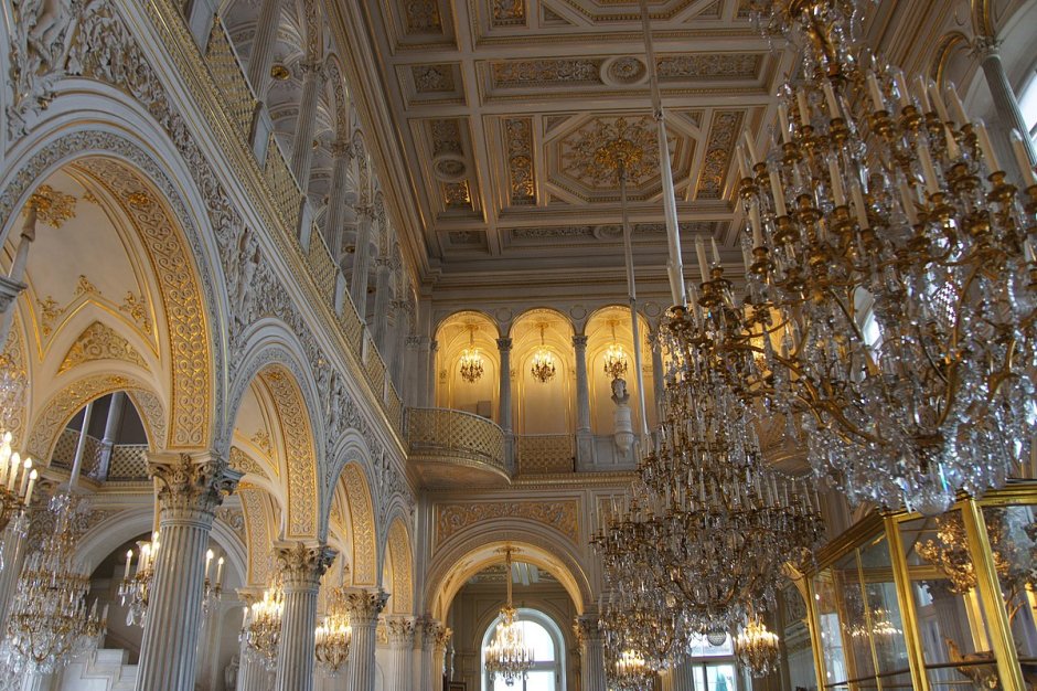 Золотая гостиная Марии Александровны в Эрмитаже