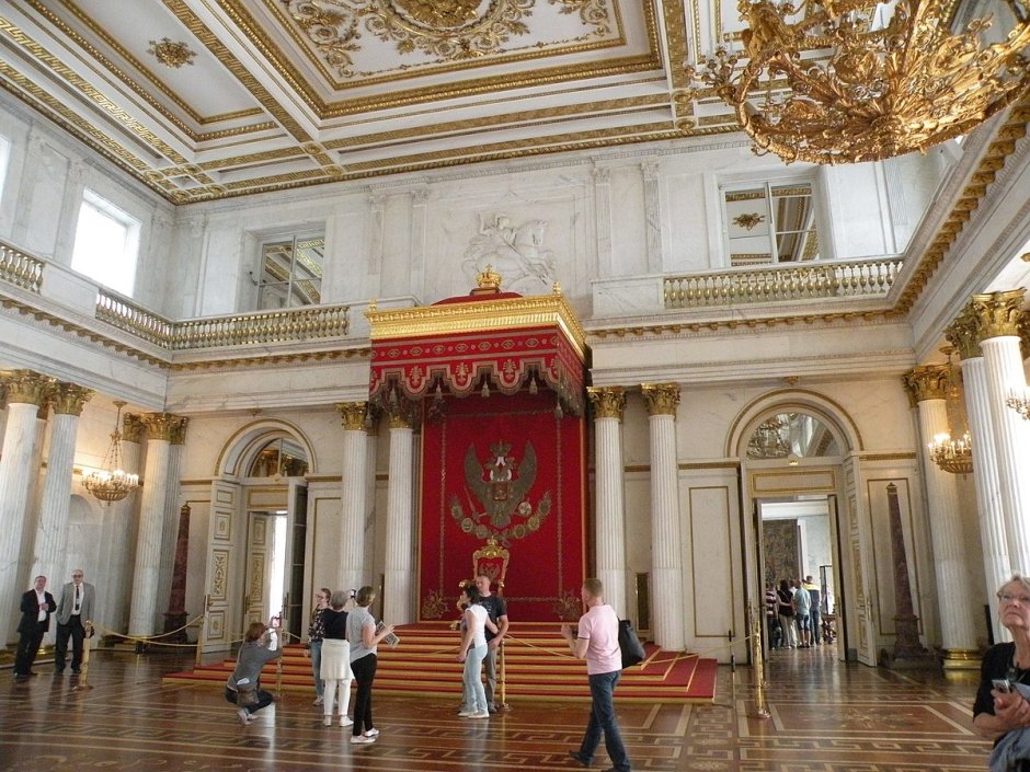 Александровский зал Эрмитажа