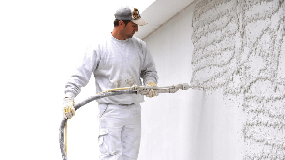 Механизированная штукатурка Stucco