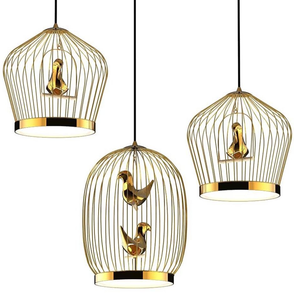Люстра Origami Bird Chandelier 3