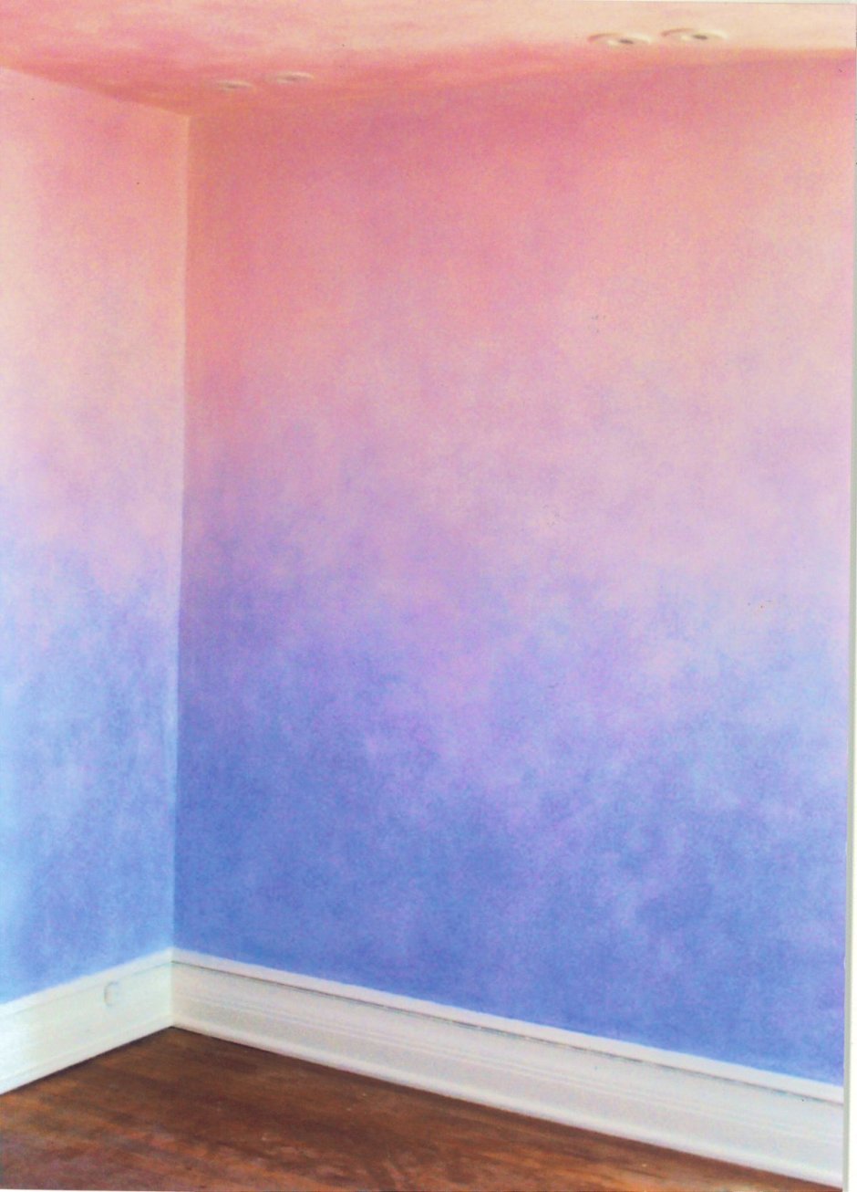 Декоративное окрашивание стен водоэмульсионной краской