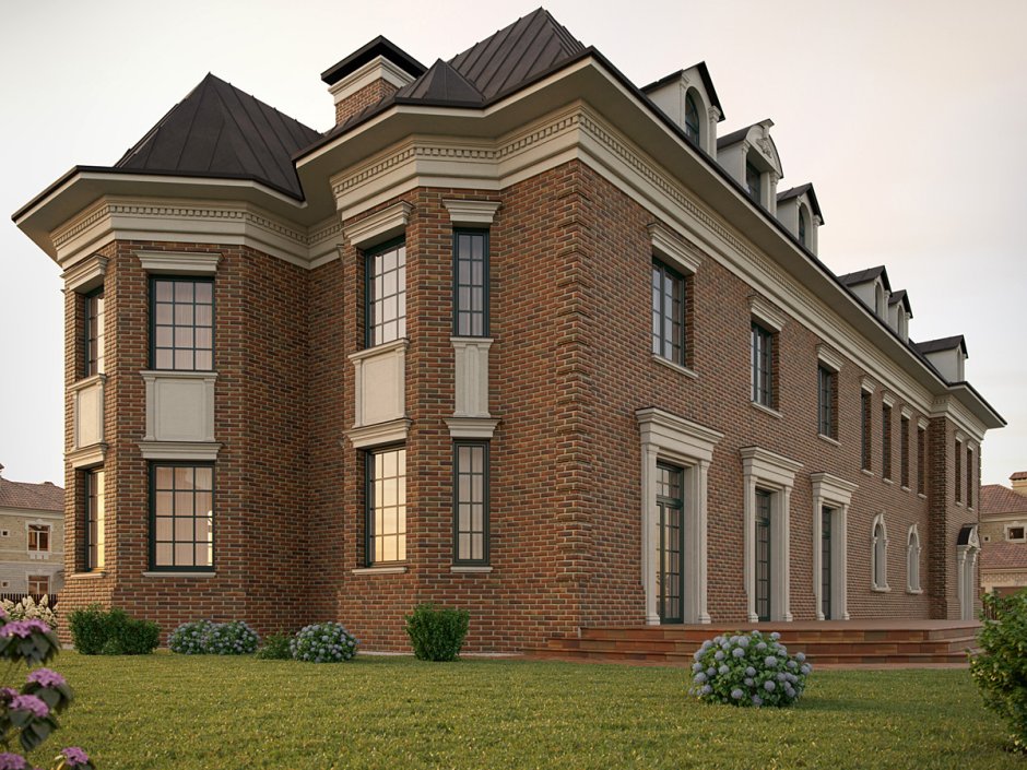 Отделка фасадов домов