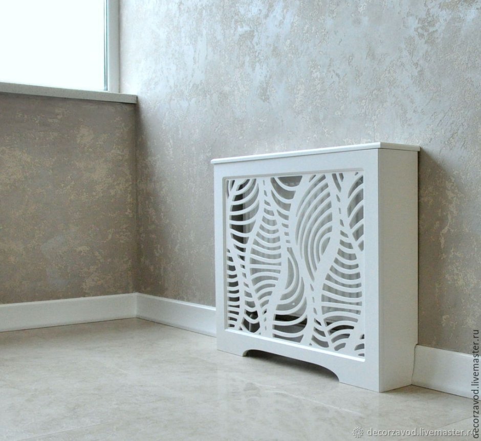 Декоративные решетки на радиаторы отопления (75 фото)
