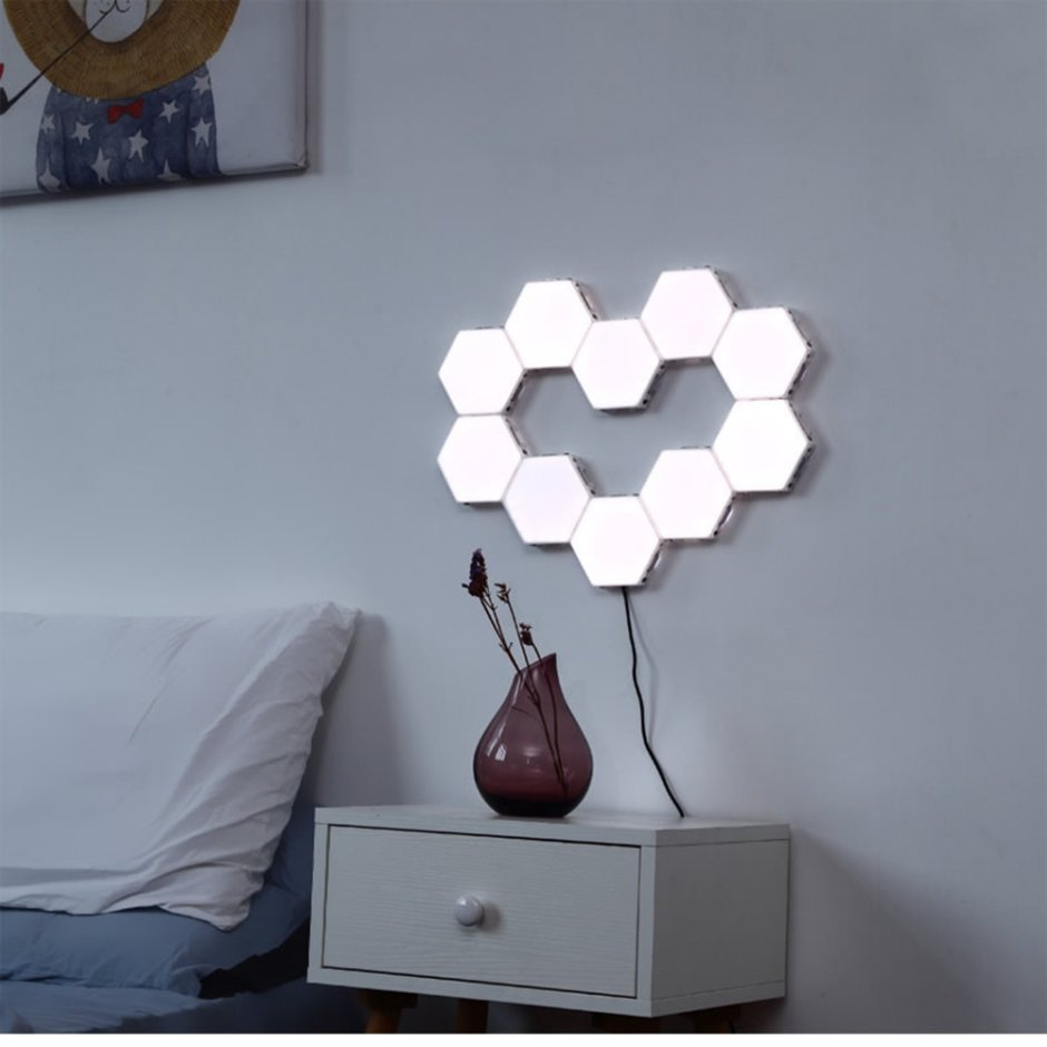 Интерьерная лампа светлая идея