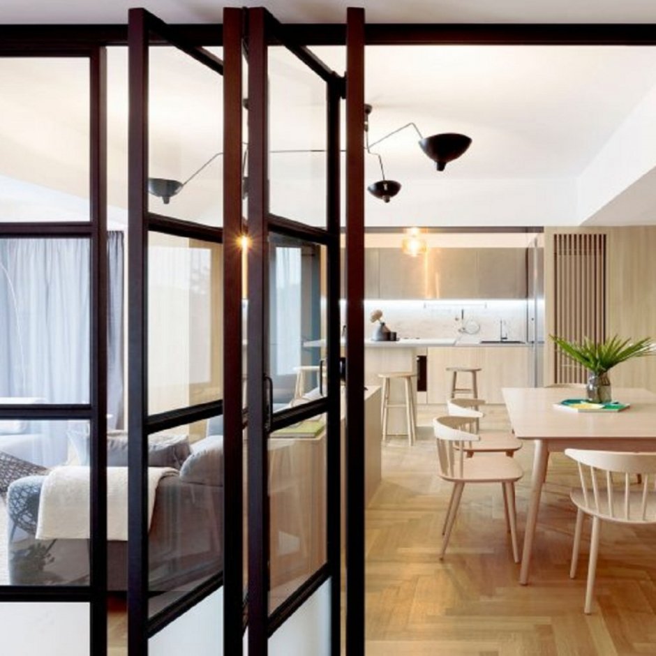 Раздвижные перегородки из поликарбоната