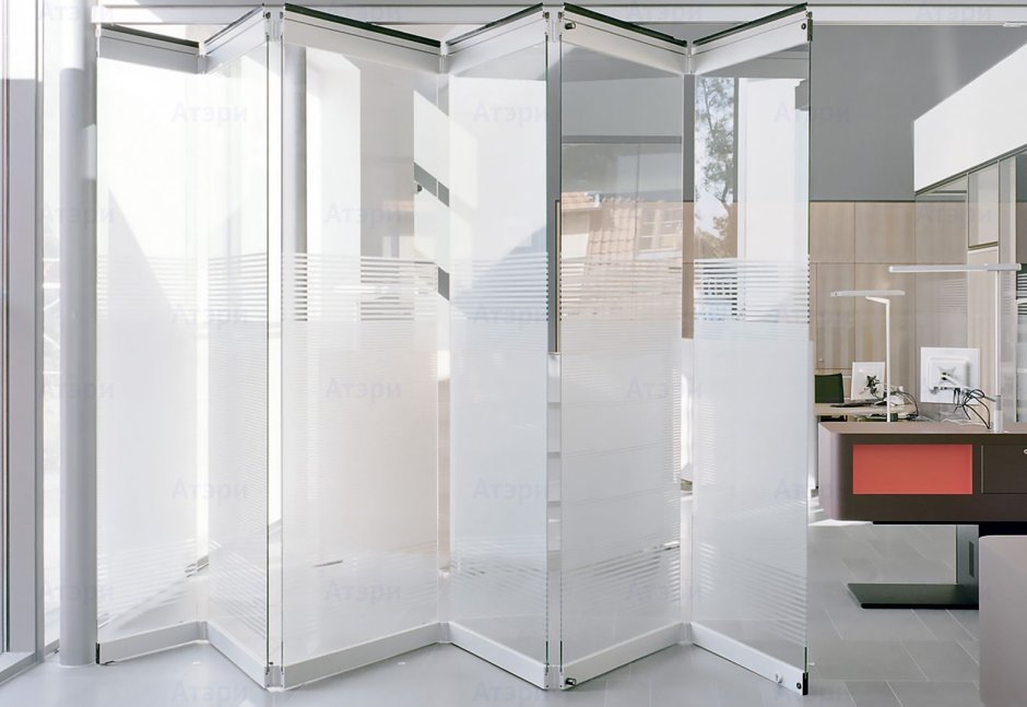 Межкомнатные перегородки гармошка аристо