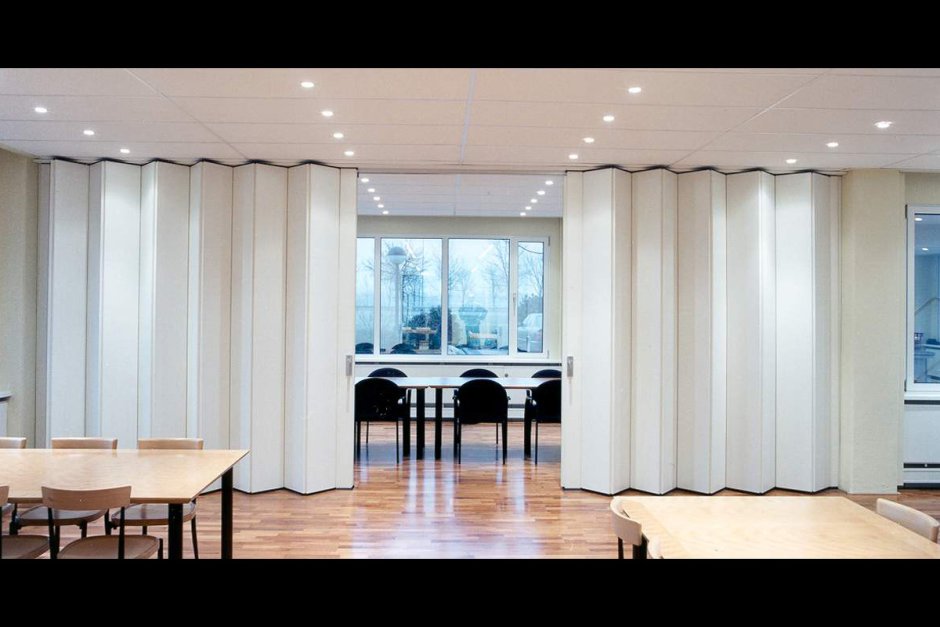 Раздвижные акустические перегородки Flexi