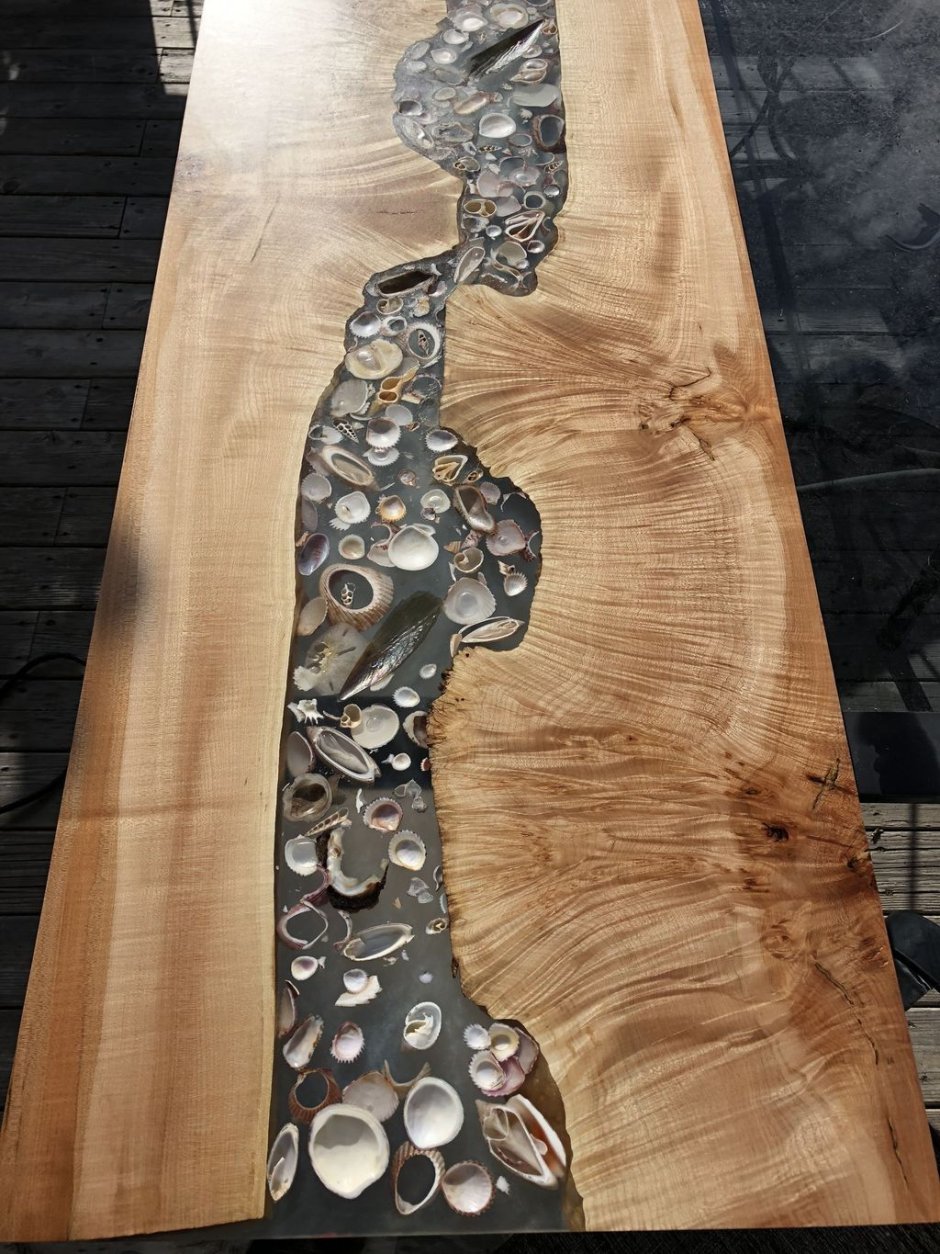Epoxy Resin River Table