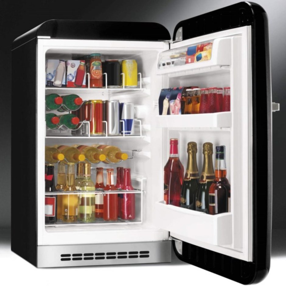 Холодильник Еврономер мини-холодильник черный