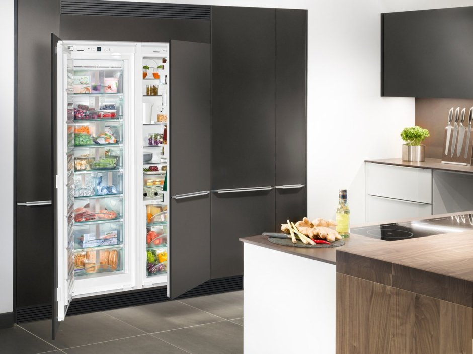 Холодильник Samsung rb33j3420bc черный
