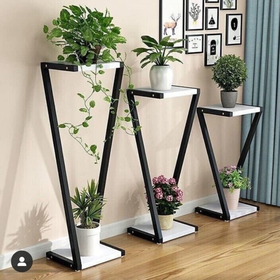 Оригинальные подставки для цветов