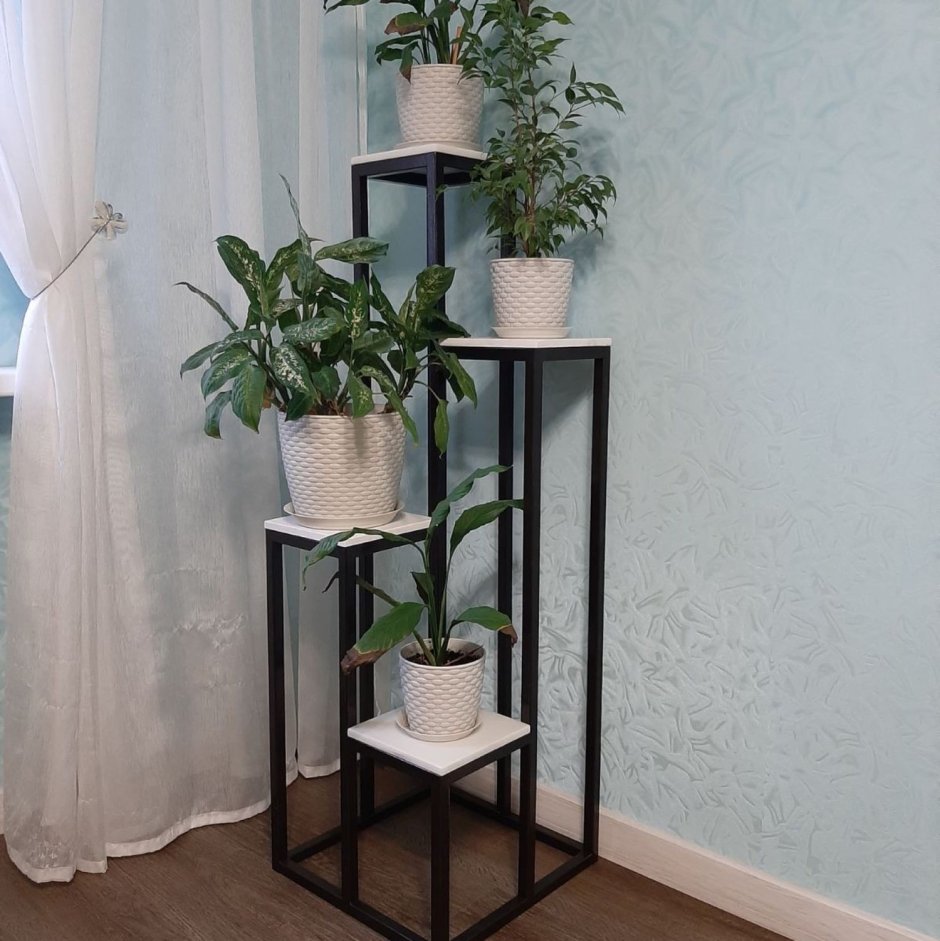 Подставка для цветов напольная высокая