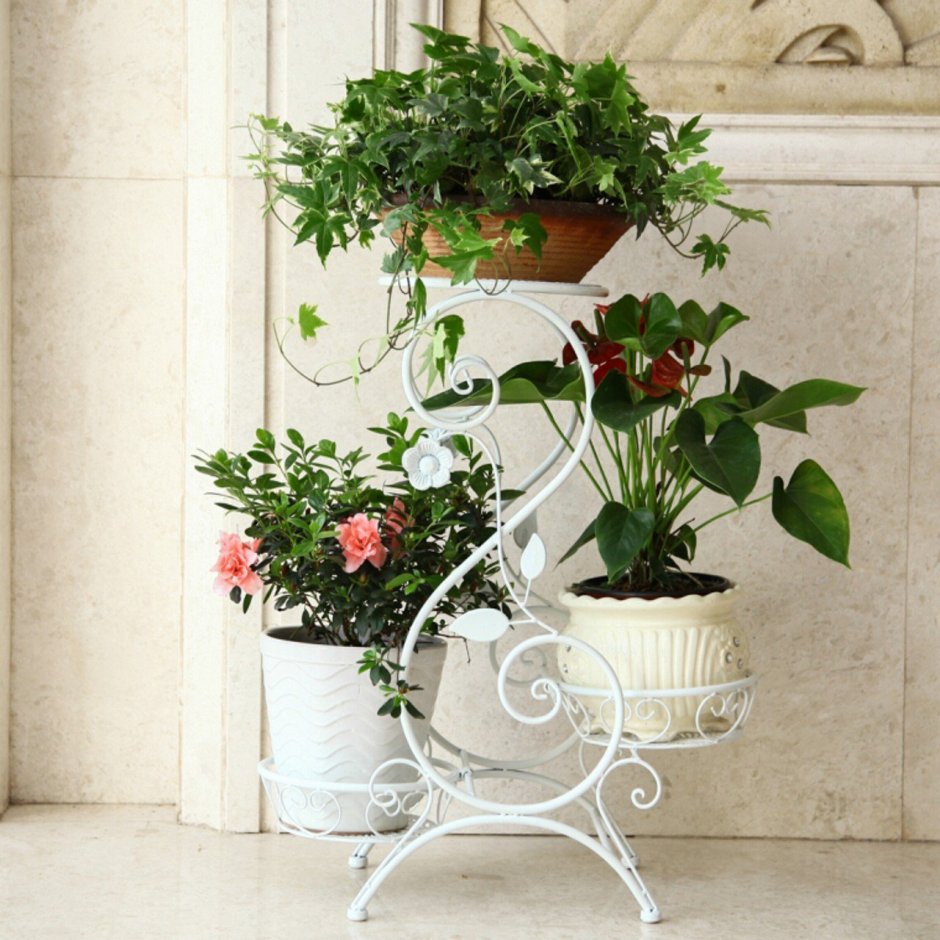 Необычные подставки для цветов