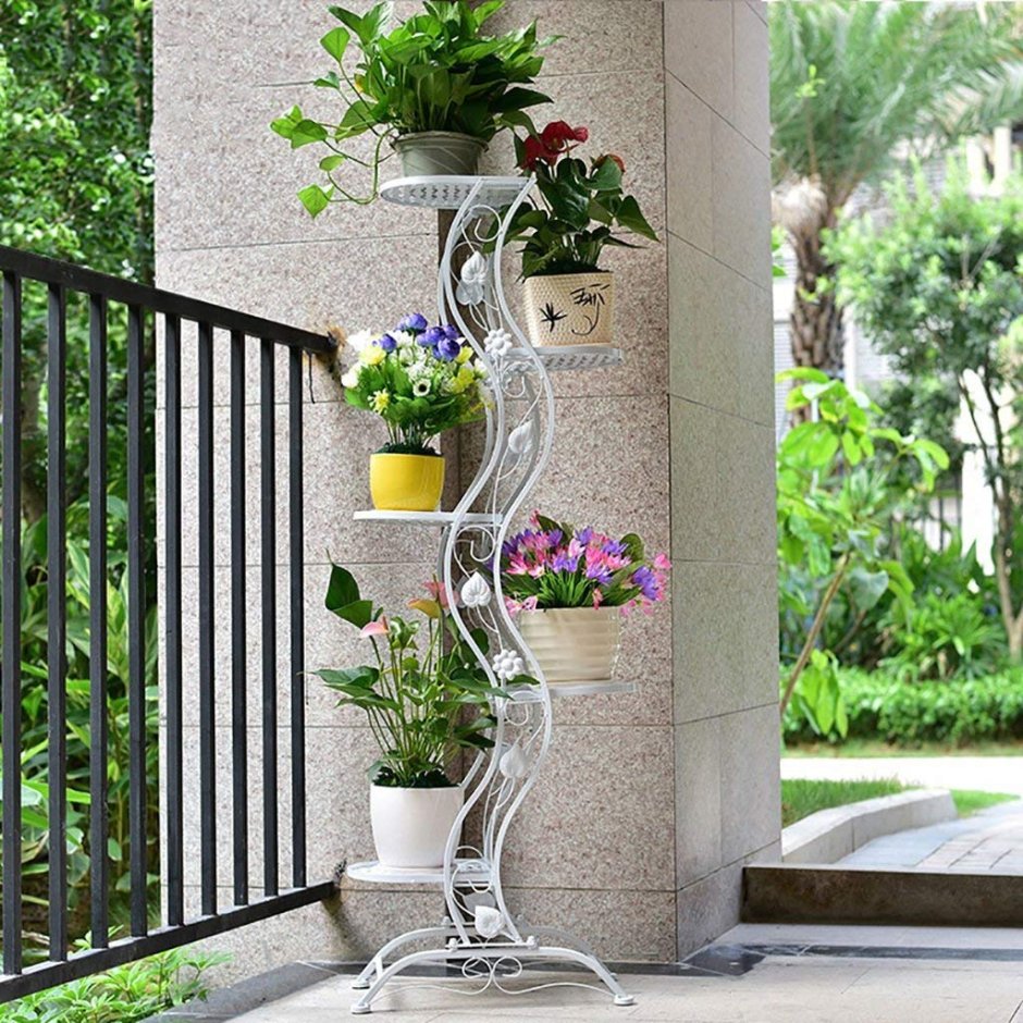 Стойка для цветов напольная