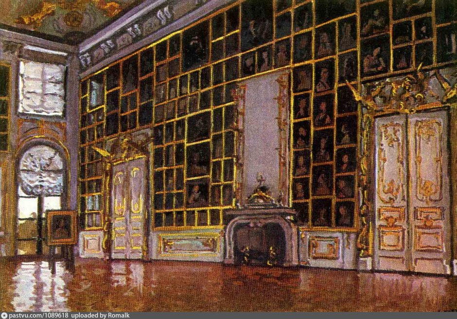 Петергоф картинный зал дворца
