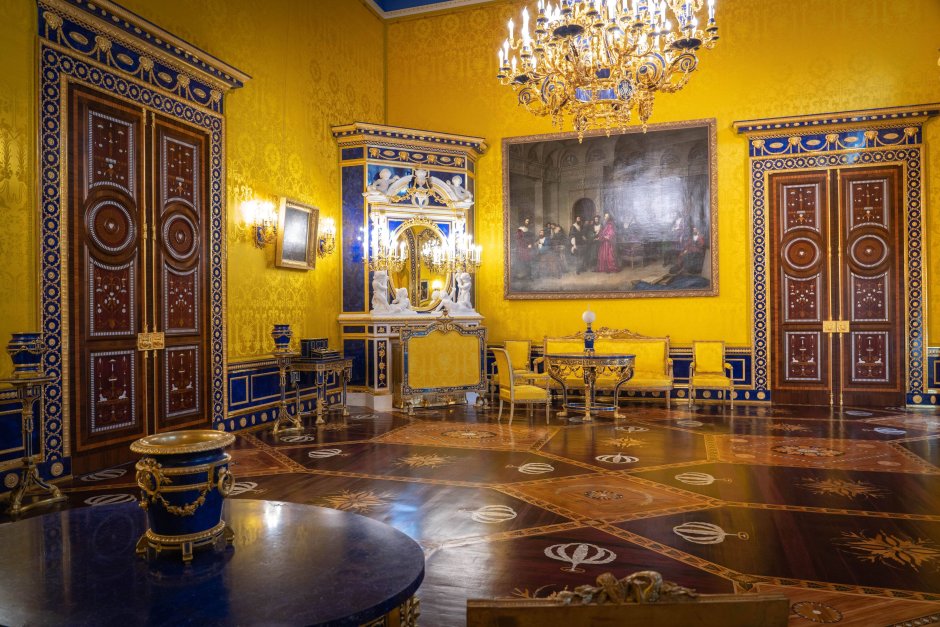Картинный зал екатерининского дворца