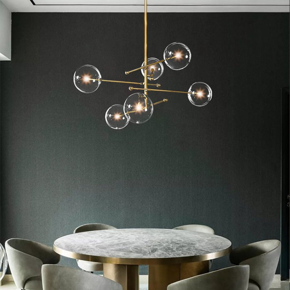 Люстра Glass Bubble Chandelier