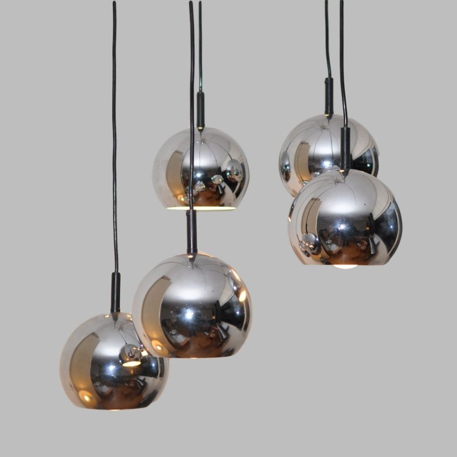 Подвесной светильник Glass Globe Gold 40.2355