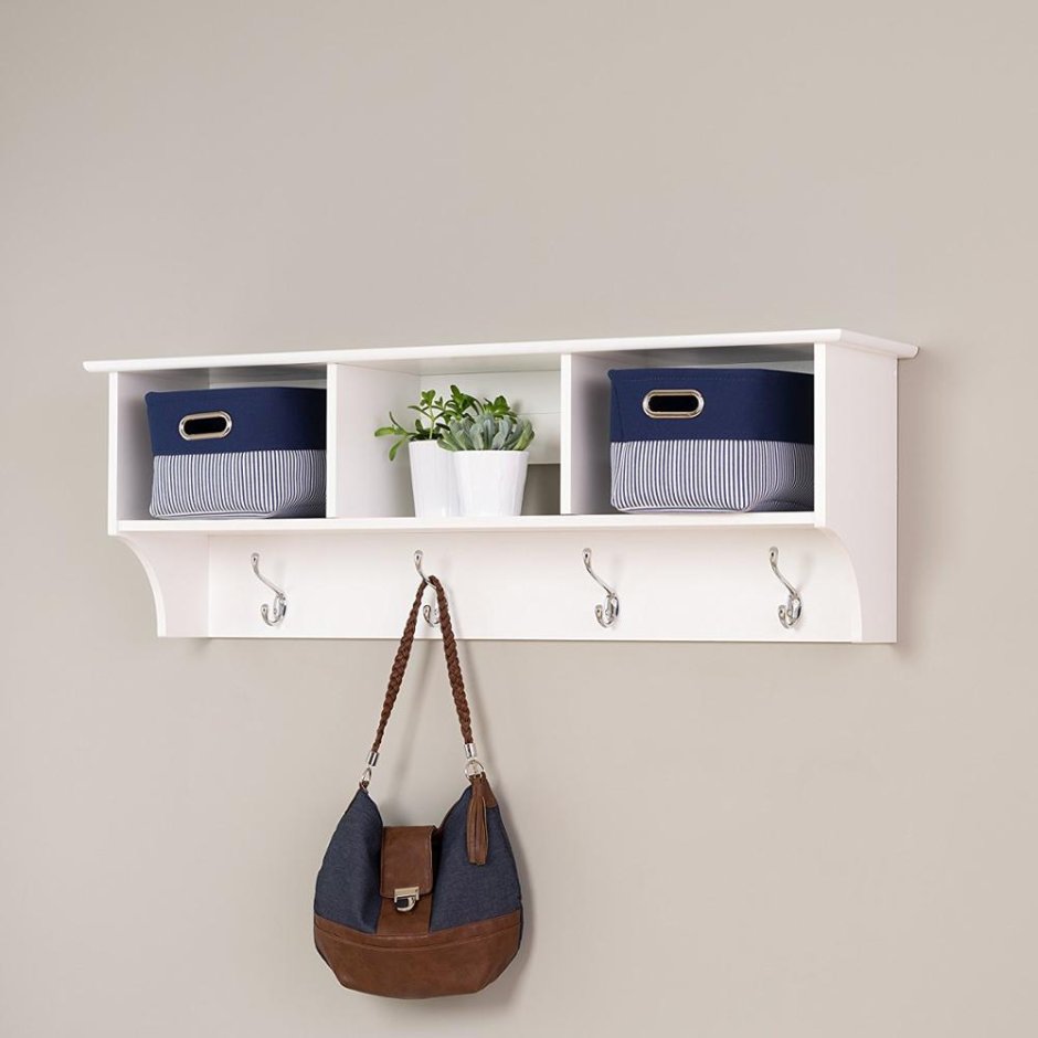 Настенная полка Wall Shelves Hooks