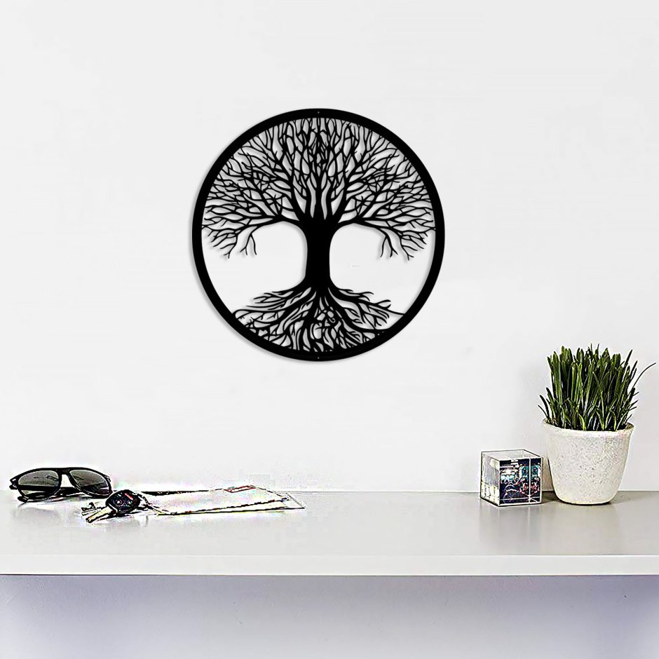 Настенный декор Silver Branches