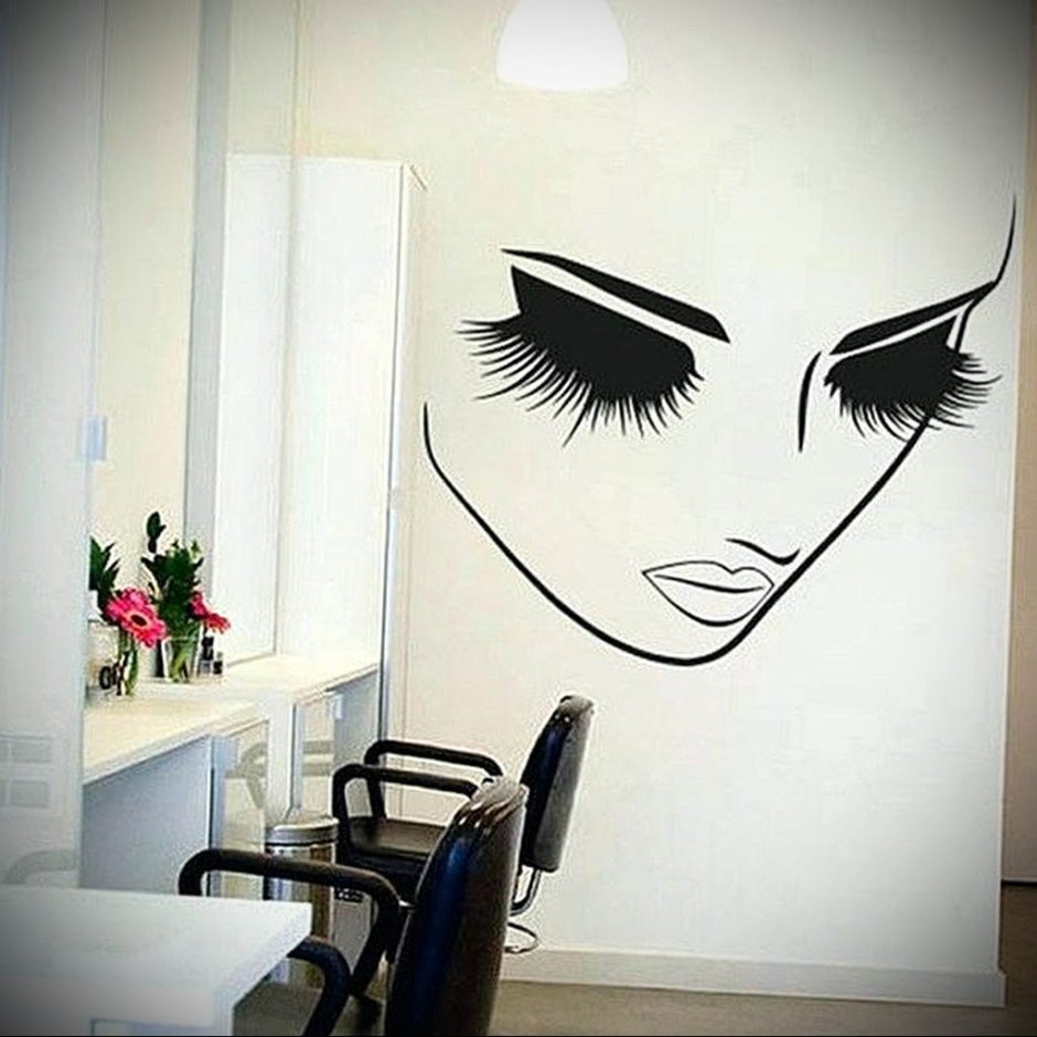 Кабинет наращивания ресниц интерьер