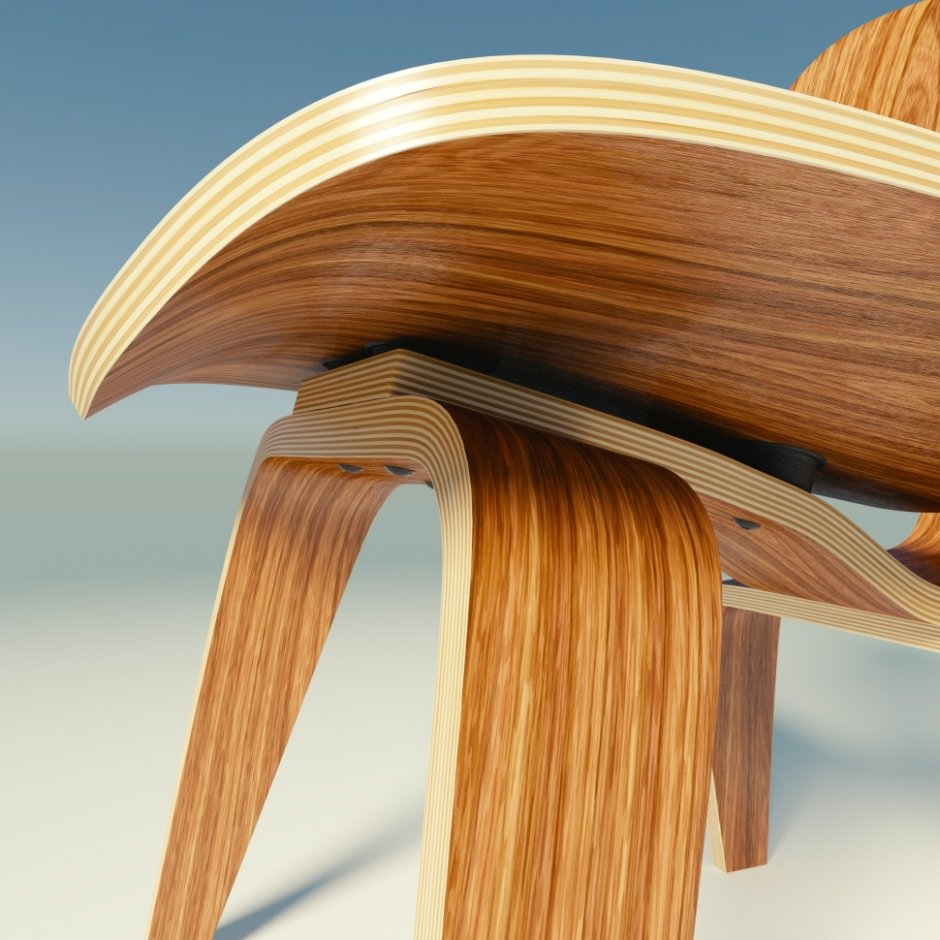 Стул обеденный из фанеры