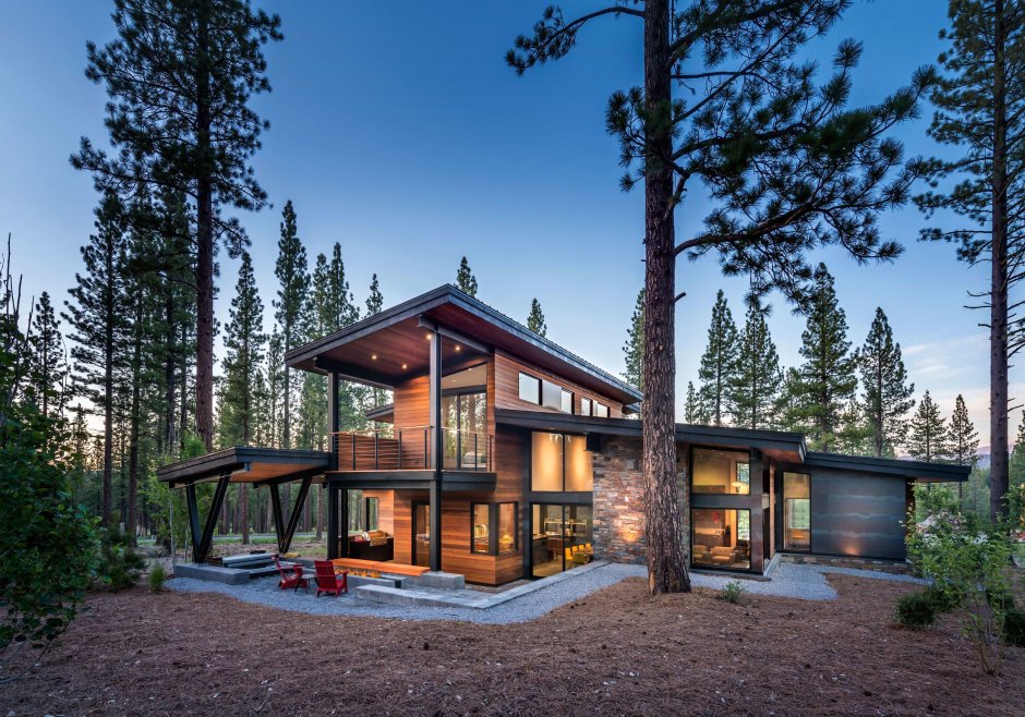 Лесной дом в Калифорнии