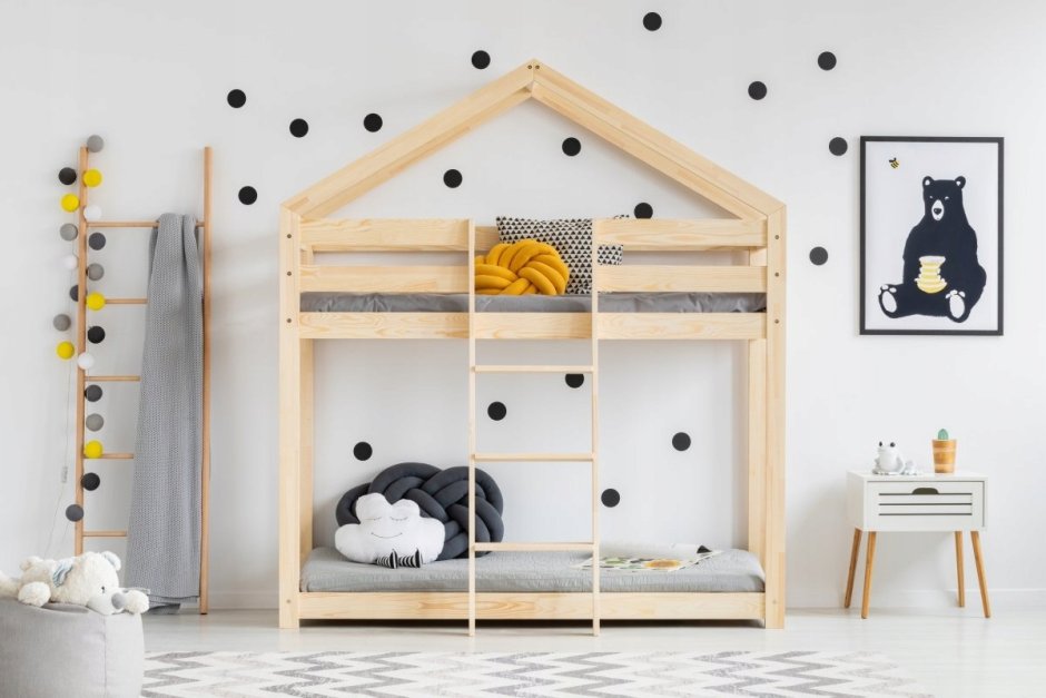 Двухъярусная кровать для детей Scandinavian Style