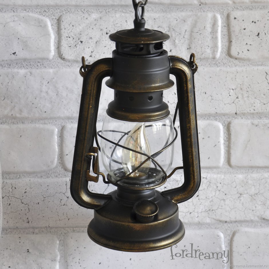 Бра Country Wall Lamp Glass lampshade