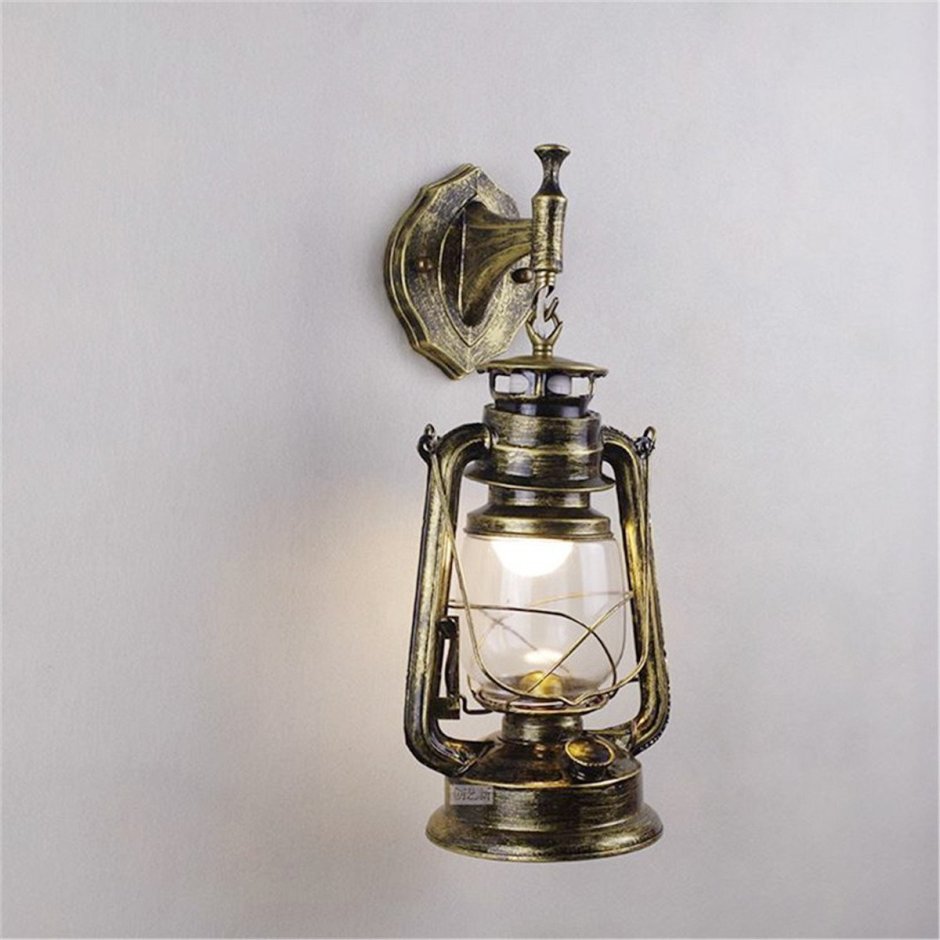 Бра Country Wall Lamp Glass lampshade