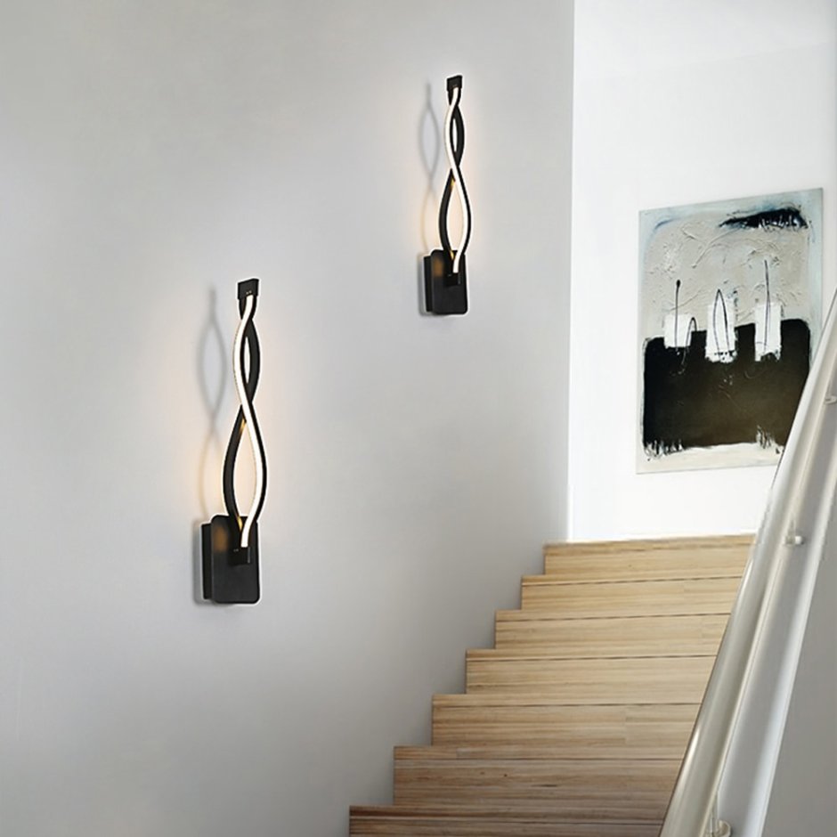 16w современный минималистский светодиодный настенный светильник Night