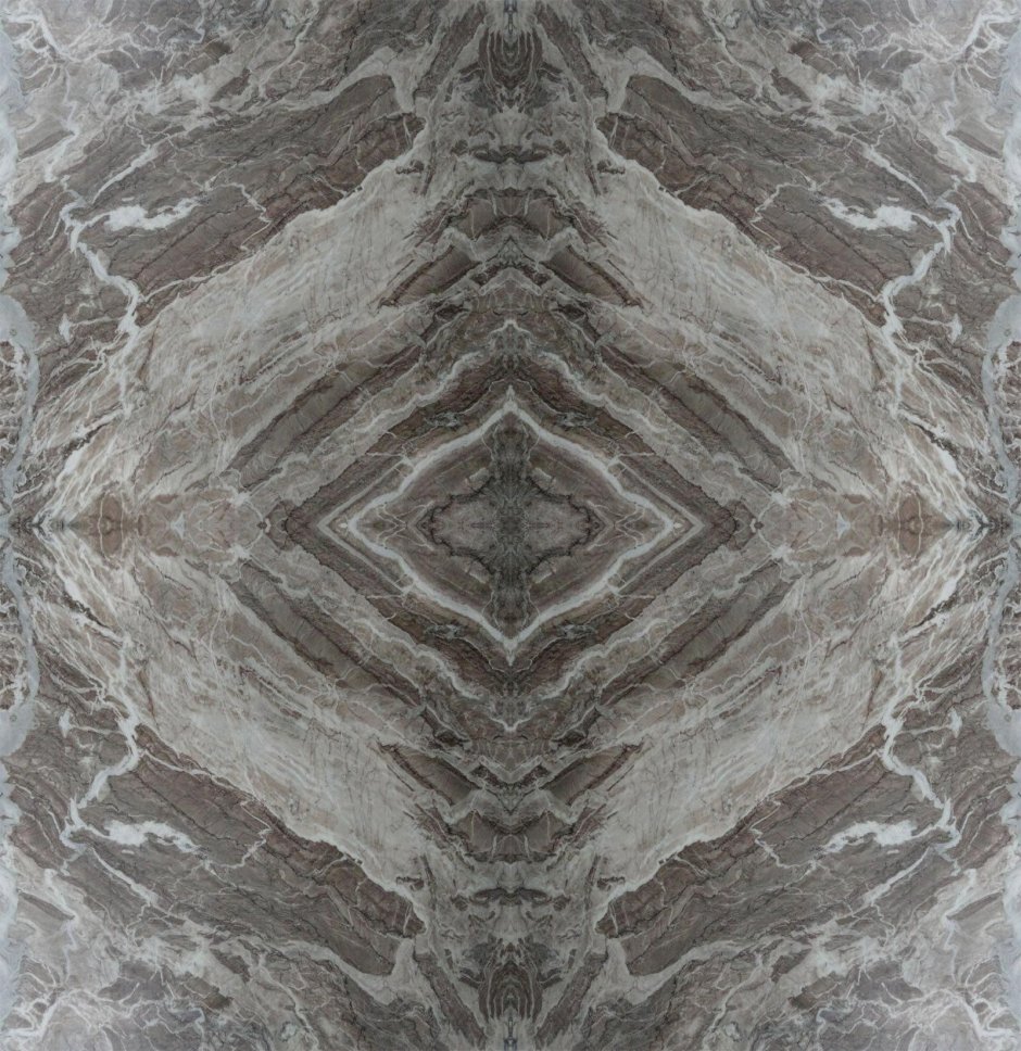Bookmatched мрамор