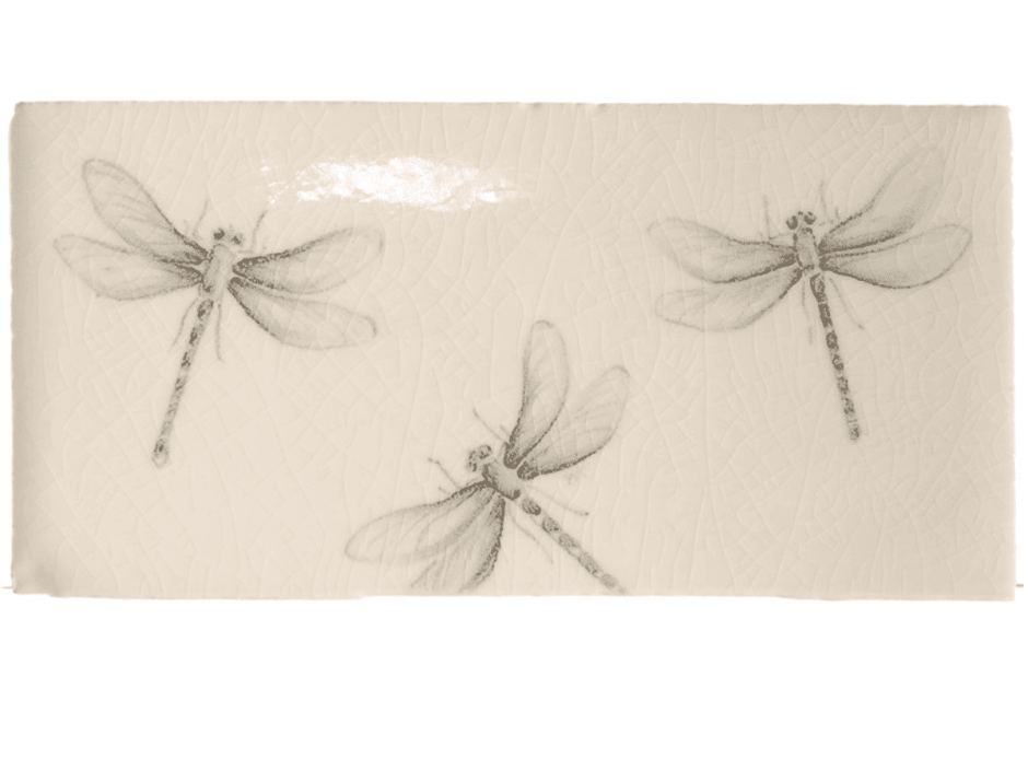 Плитка керамическая с насекомыми