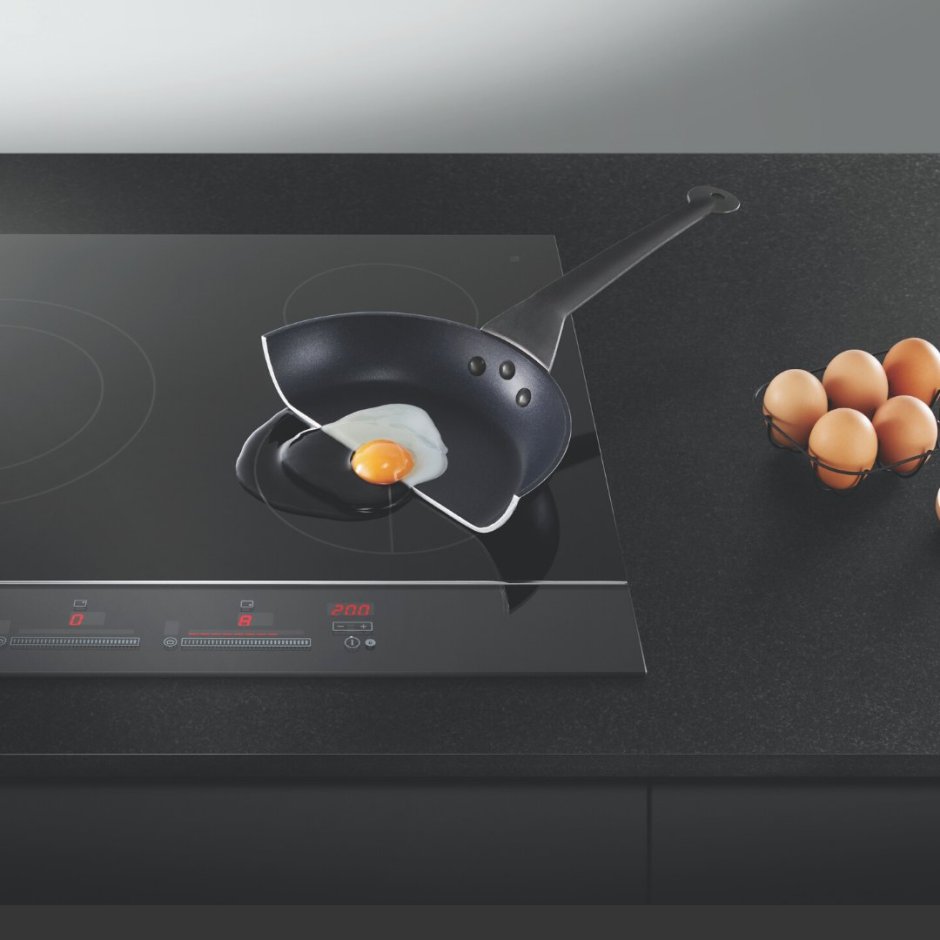 Индукционная плита с духовкой Bosch fd9106