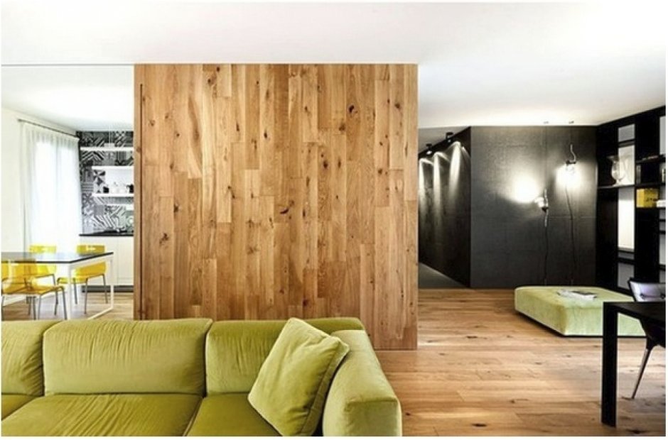 Стеновые панели деревянные на ресепшн