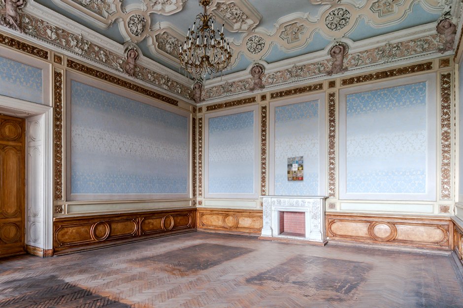Воронцовский дворец голубая гостиная