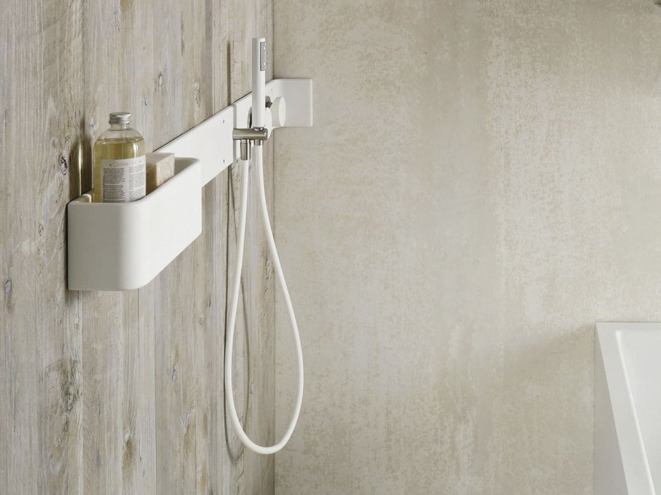 Встраиваемые полки в ванной