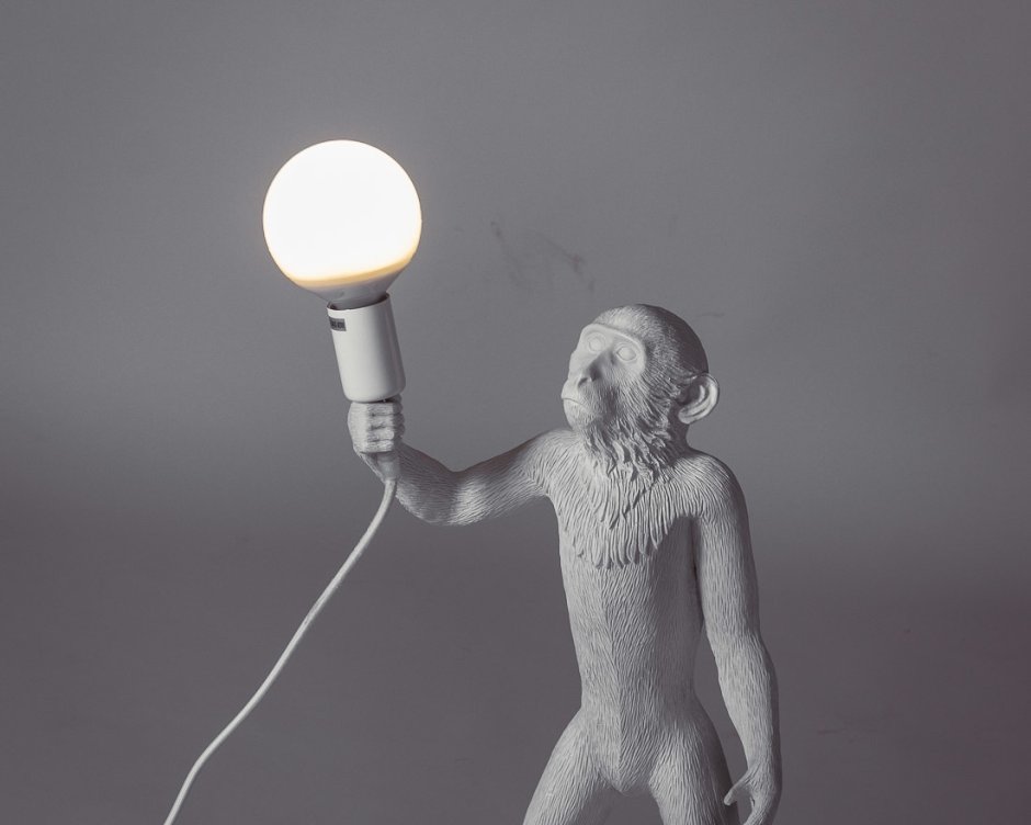 The Monkey Lamp standing Version
