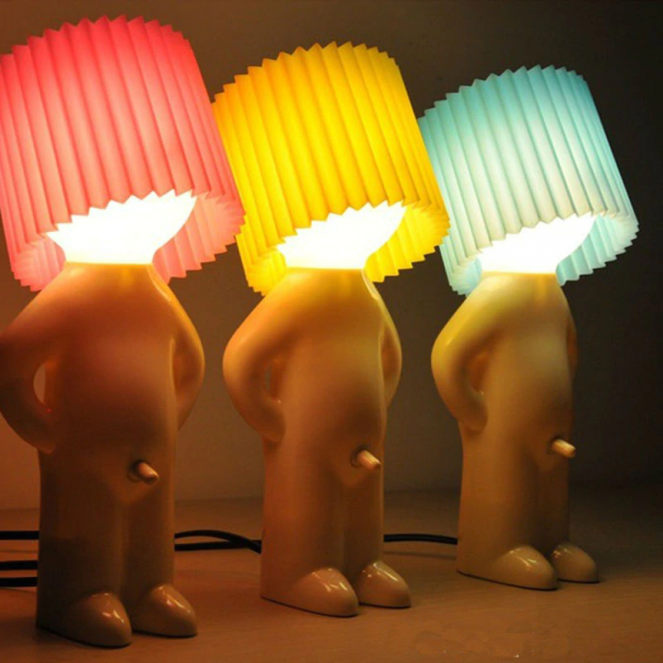 Креативные настольные лампы