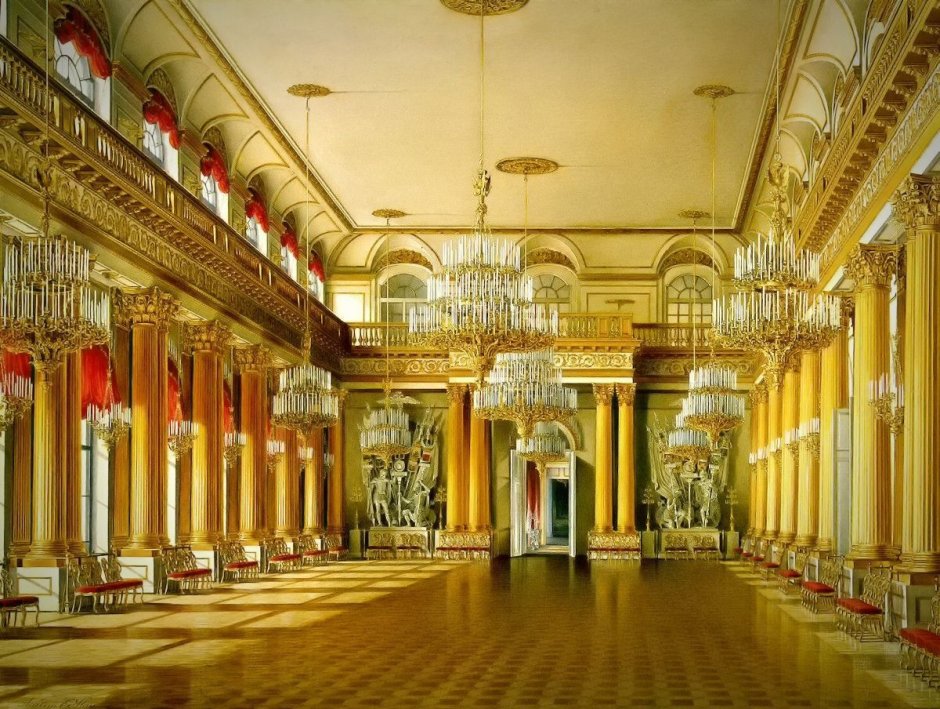 Николаевский зал Эрмитажа