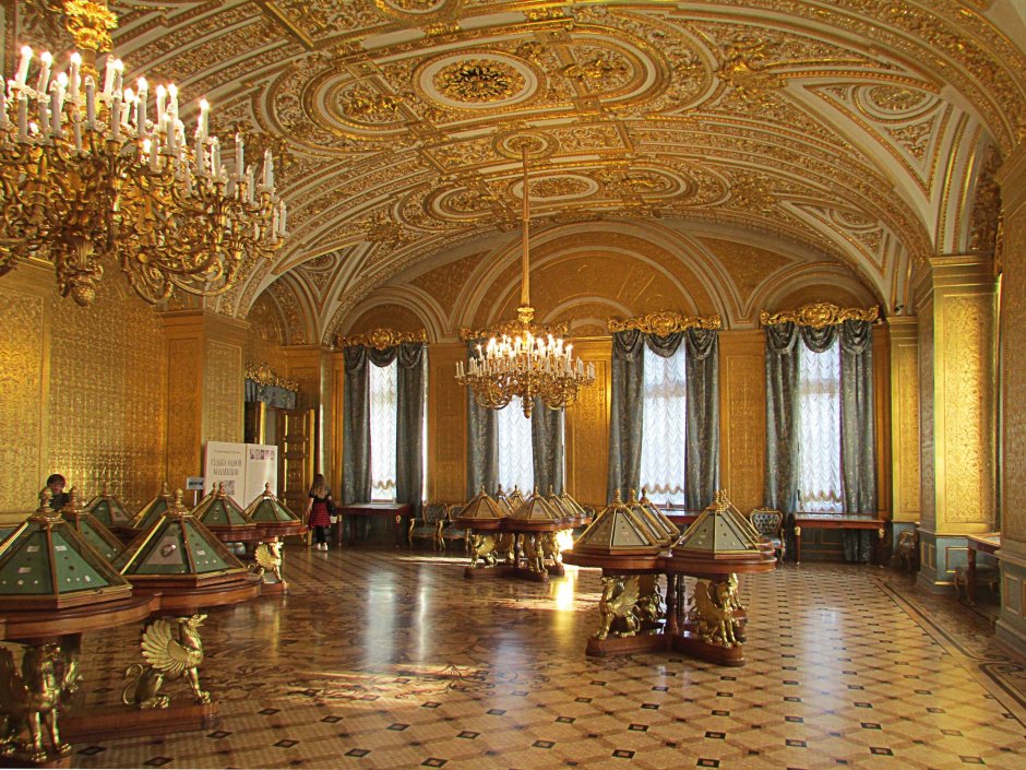 Санкт-Петербург зимний дворец Иорданская галерея