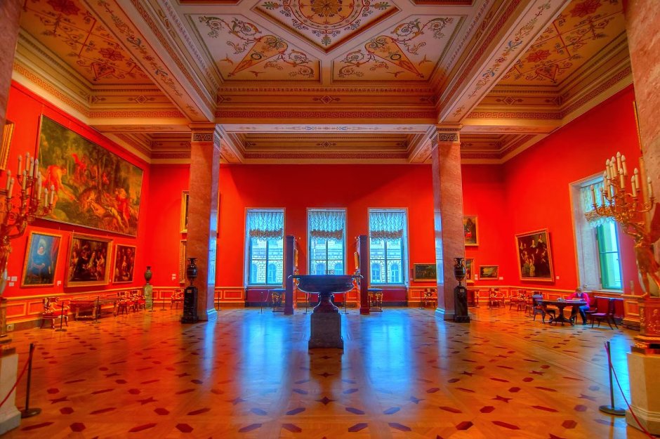 Николаевский зал зимнего дворца