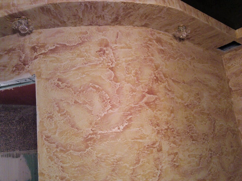 Декоративная штукатурка в стиле Мазанка