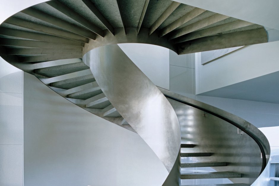 Архитектура лестницы бетон