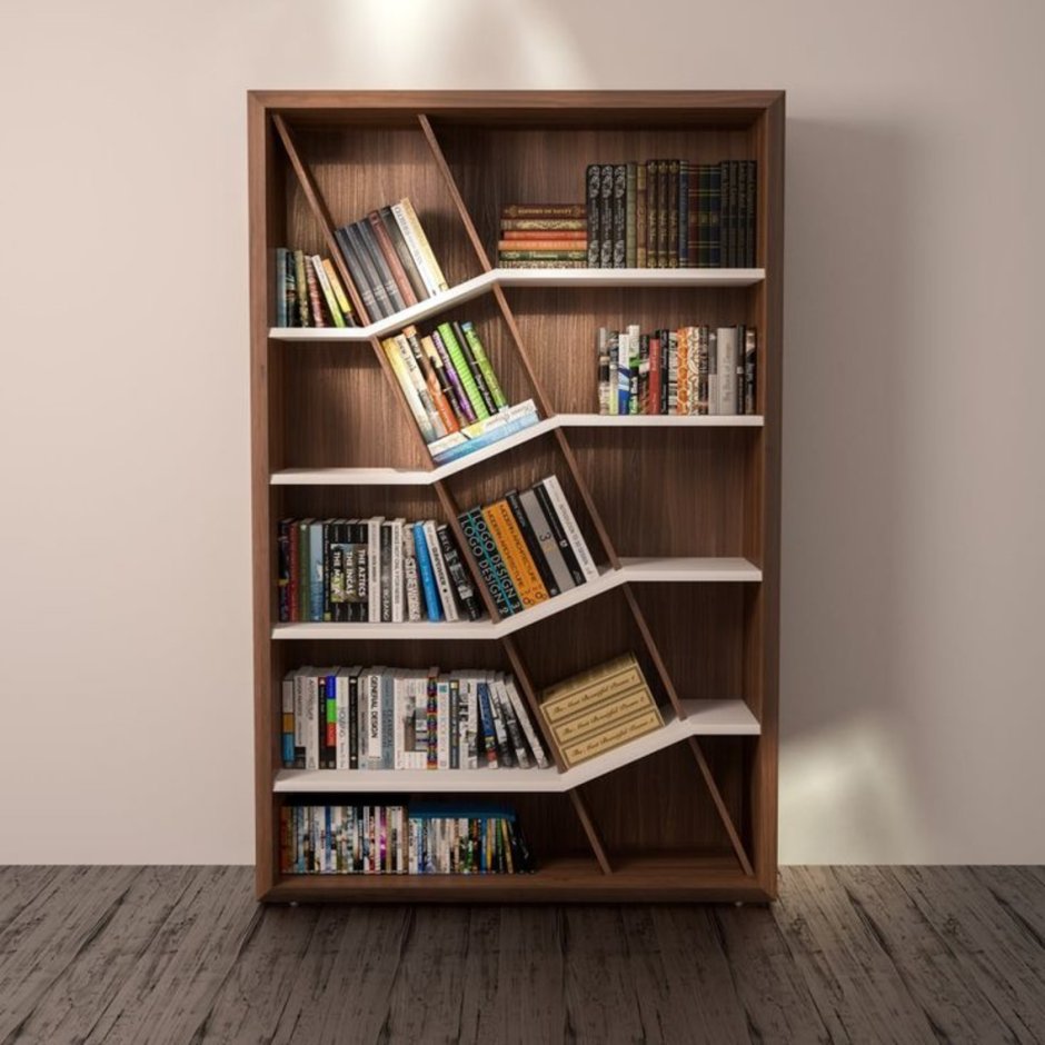 Необычные книжные полки