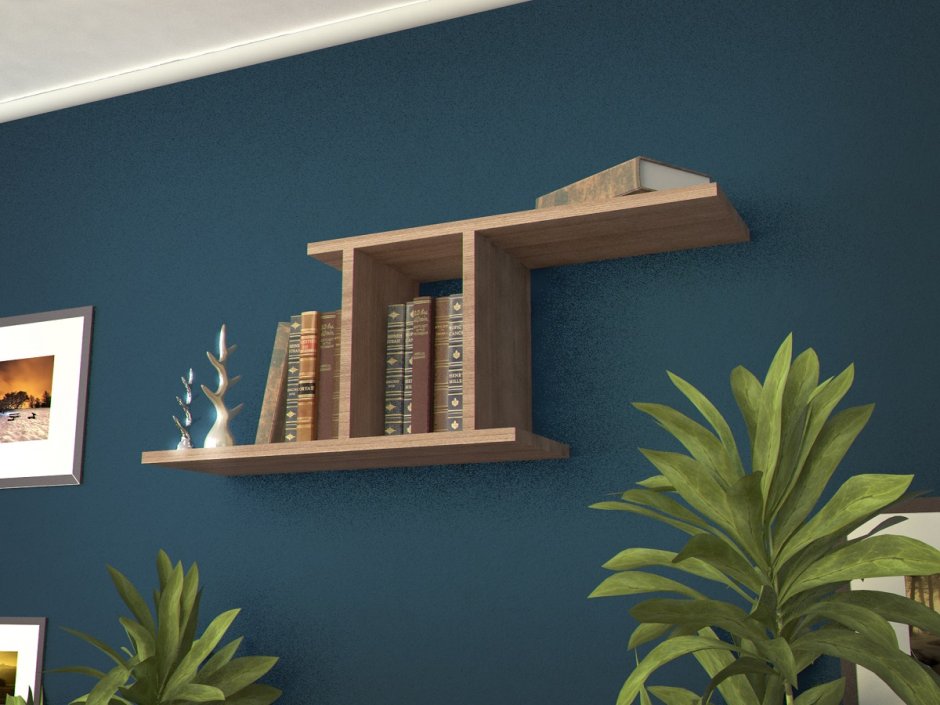 Книжные полки Mockup