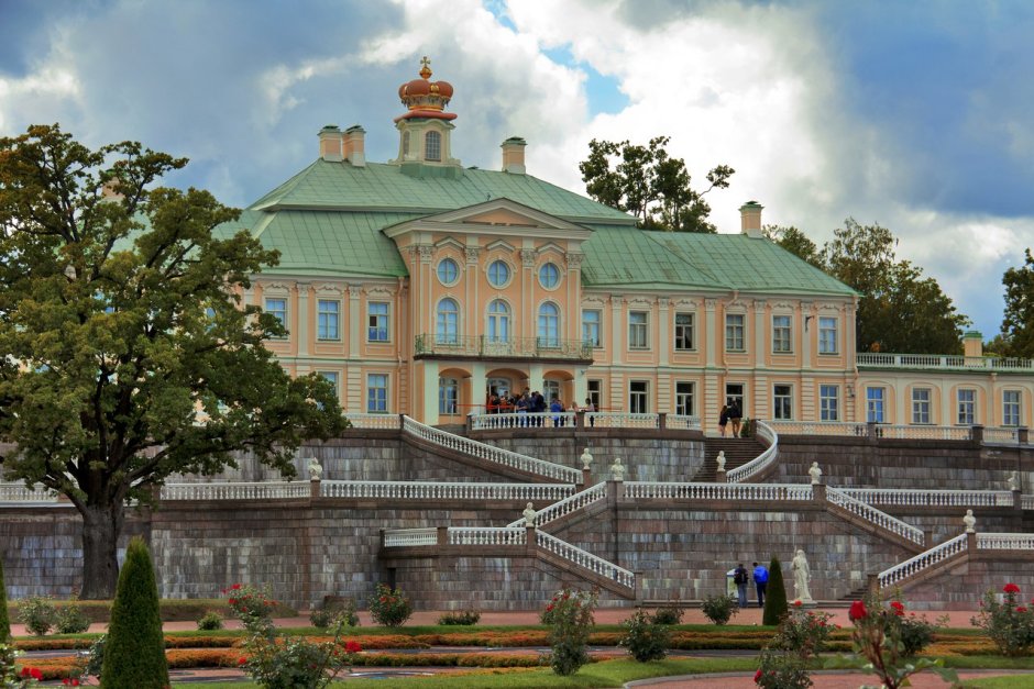 Меншиковский дворец в Ораниенбауме план